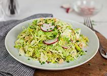 Shaved Brussels Sprouts Salad 